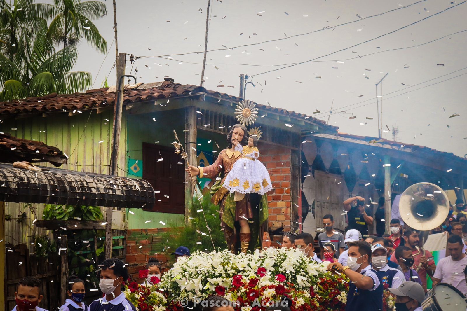 Procissão encerra tradicional festividade de São José no município de Acará, nordeste paraense