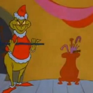 O Grinch, personagem de Dr. Seuss, é protagonista de um plano para roubar o Natal no livro 