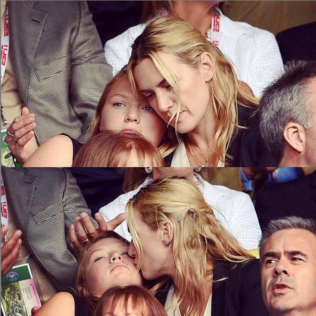 Kate Winslet e sua filha, Mia (Foto: Reprodução - Instagram)
