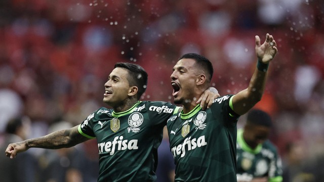 Dudu e Gabriel Menino, Palmeiras campeão da Supercopa