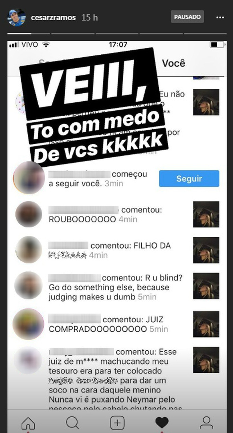piloto confundido arbitro 3 edit - Confundido com árbitro de jogo do Brasil, piloto gaúcho da Stock Car é atacado nas redes sociais