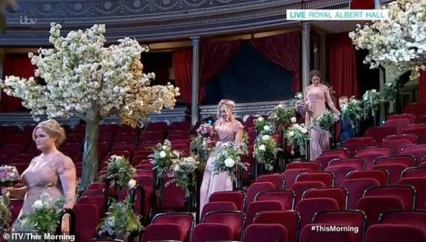 Royal Albert Hall é palco de um casamento pela primeira vez  (Foto: Reprodução)