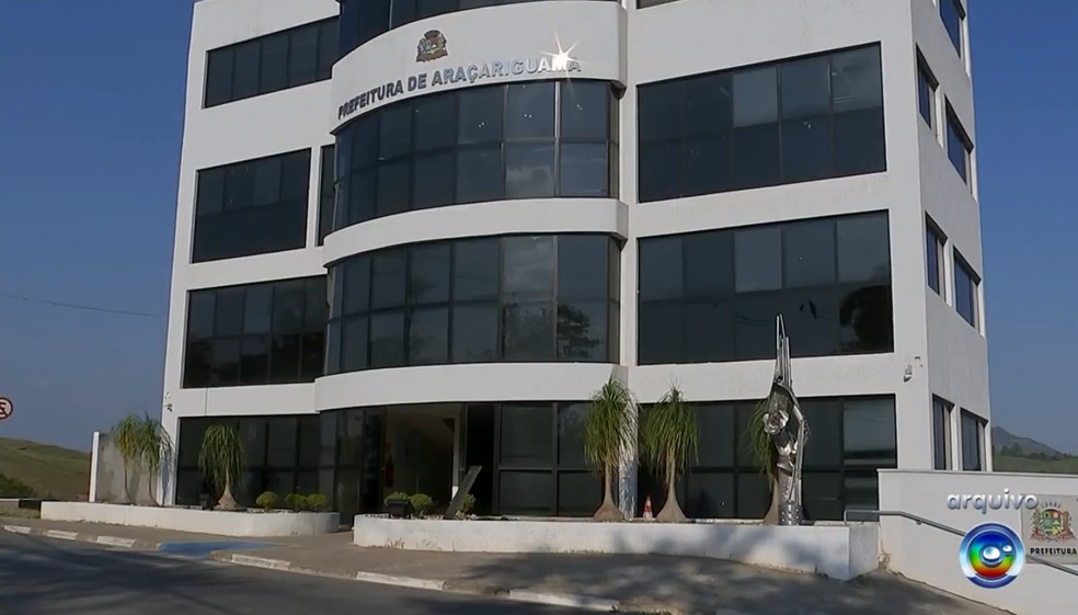 Vice-prefeito assumiu comando da Prefeitura de Araçariguama (SP) — Foto: Reprodução/TV TEM