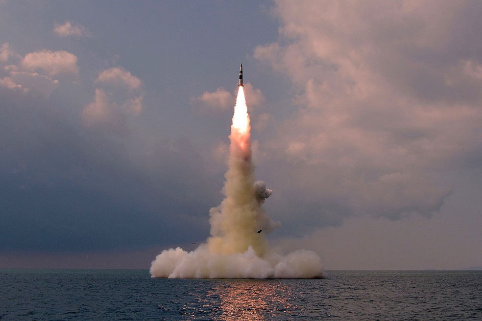 Coreia do Norte pode testar míssil balístico de submarino, alerta Coreia do  Sul | Mundo | G1