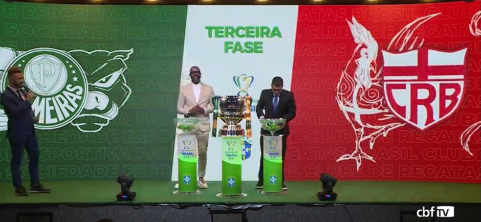 Cbf Troca Mascote Durante Sorteio Da Copa Do Brasil E Crb Reclama Nas Redes Sociais Complica Crb Ge