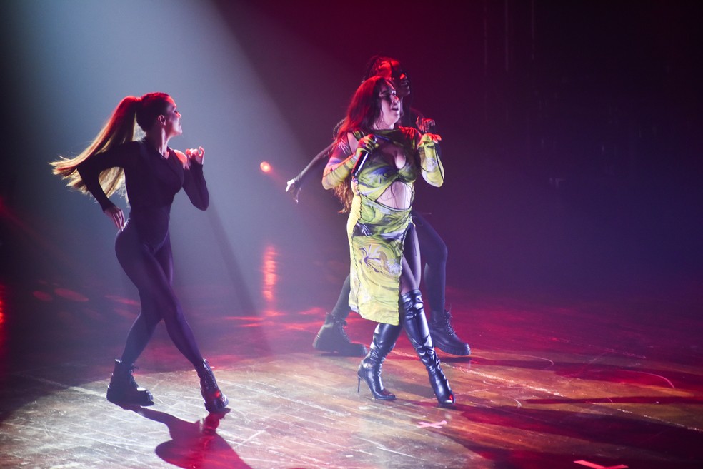Lauren Jauregui faz show em S&atilde;o Paulo &mdash; Foto: Leo Franco/AgNews