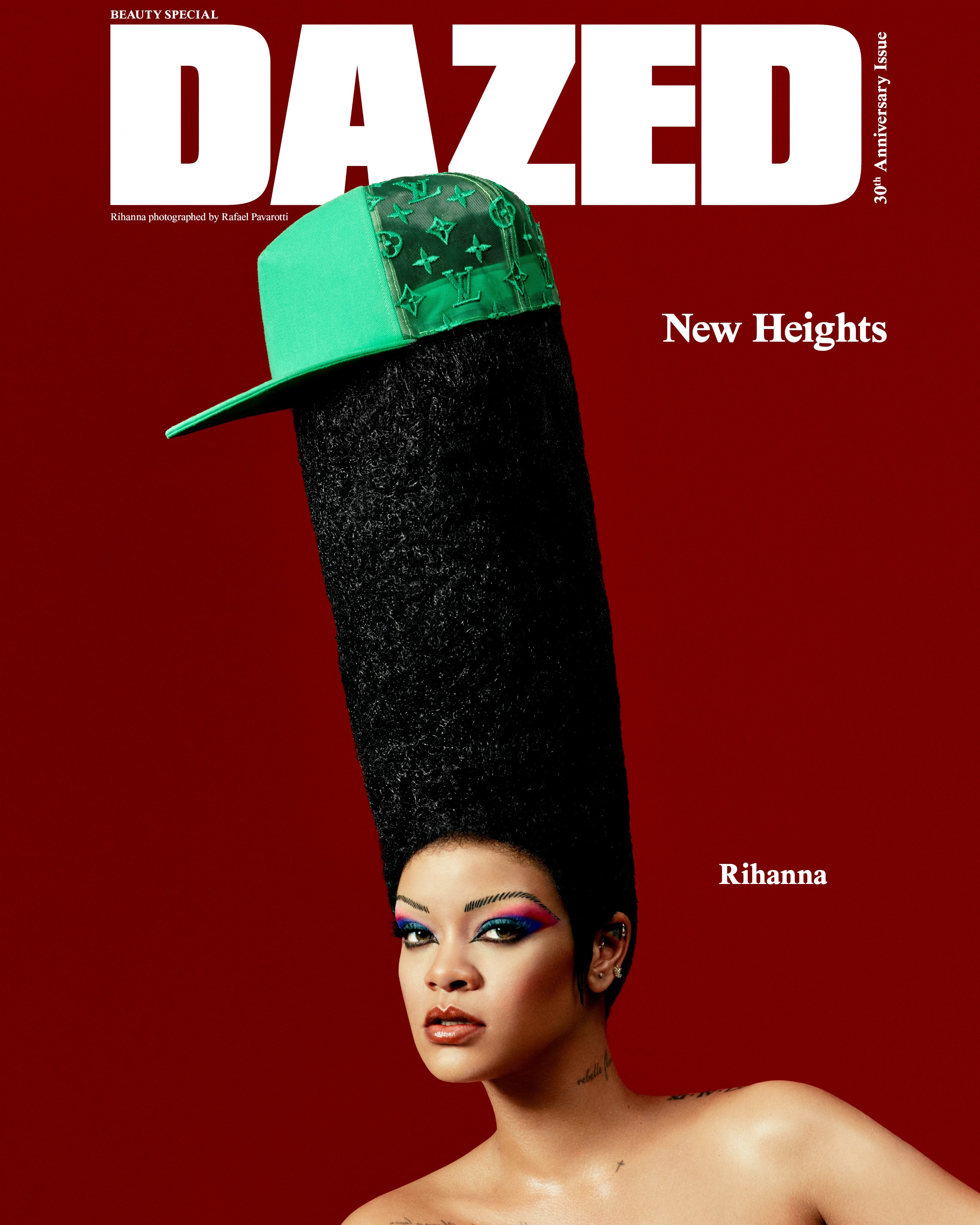Rihanna, capa da Dazed fotografada por Rafael Pavarotti (Foto: Rafael Pavarotti/Dazed)