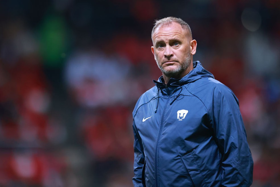 Andrés Lillini, técnico argentino que deixou o Pumas, do México — Foto: Hector Vivas/Getty Images