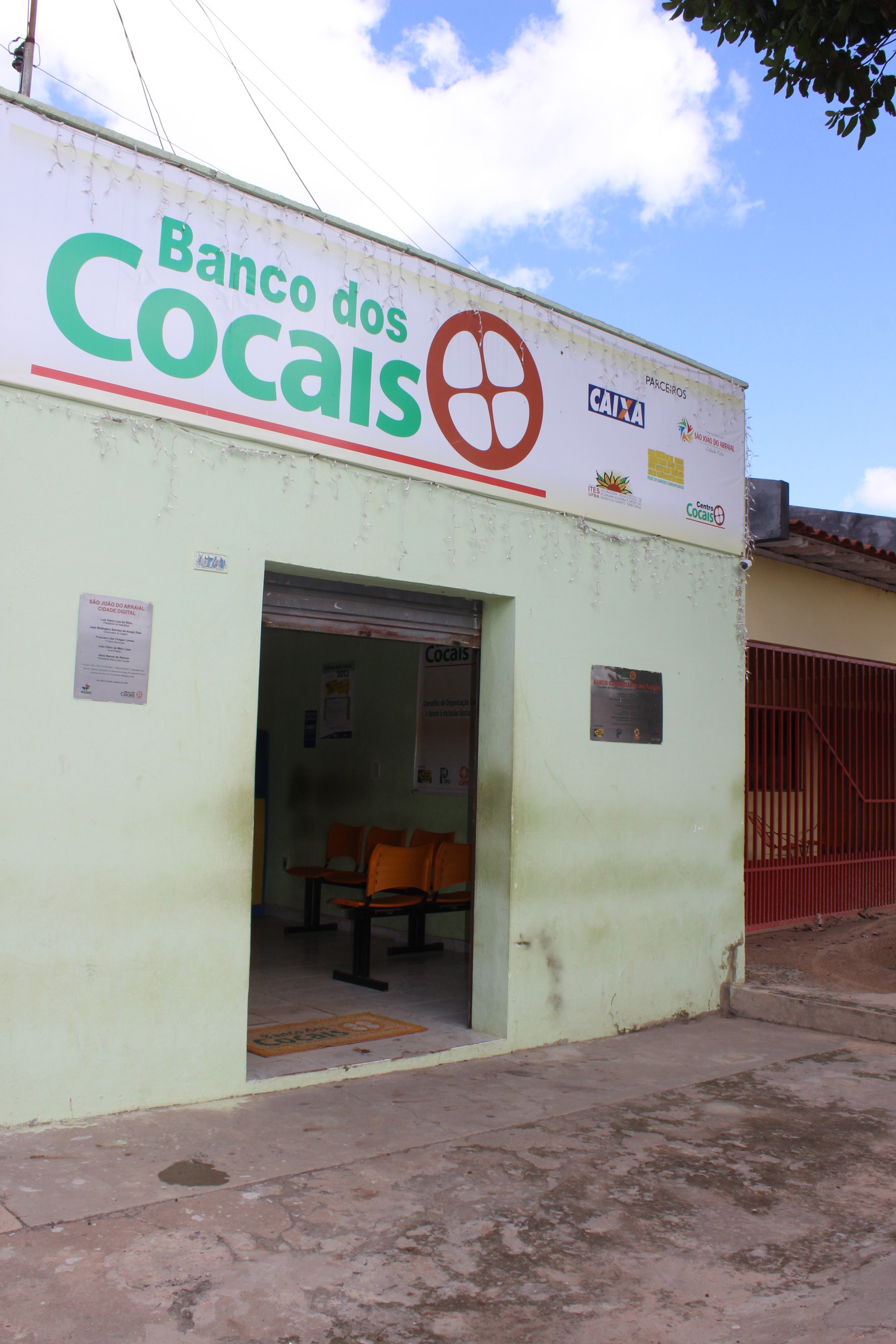 Criação do Banco dos Cocais foi fundamental para circulação do dinheiro (Foto: Catarina Costa/G1)