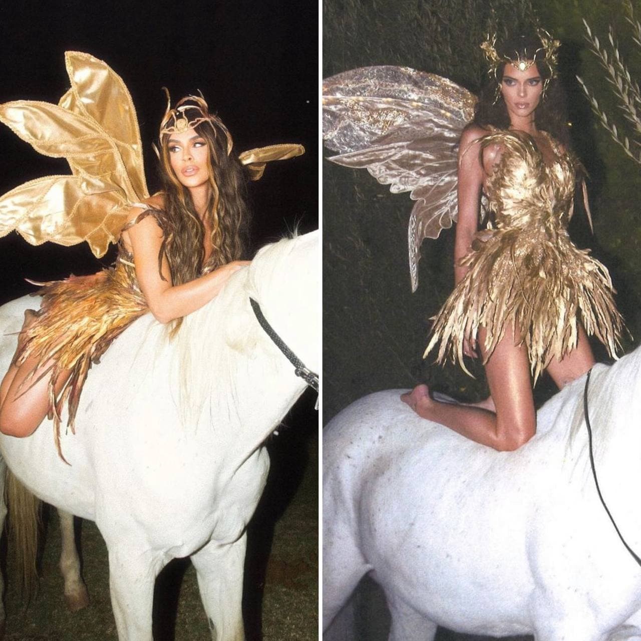 Rafael Uccman recria fantasia e clique icônico de Kendall Jenner  (Foto: Reprodução / Instagram)