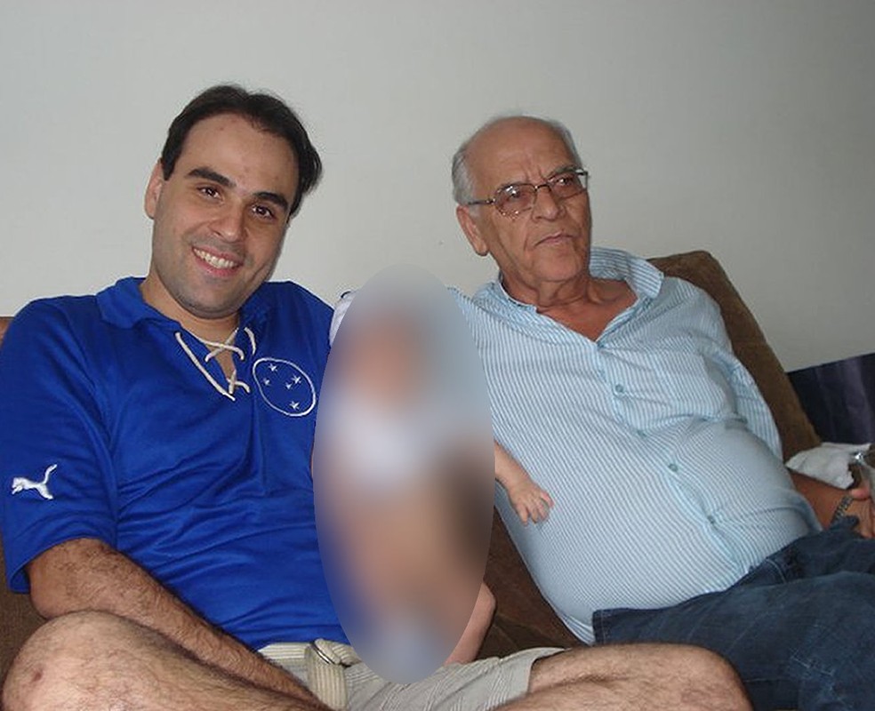 Saint-Clair Souto (à esquerda) e Saint-Clair Martins Souto (à direita) desapareceram em MT — Foto: Reprodução/Facebook
