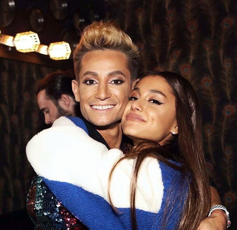Frankie e Ariana Grande (Foto: Instagram)