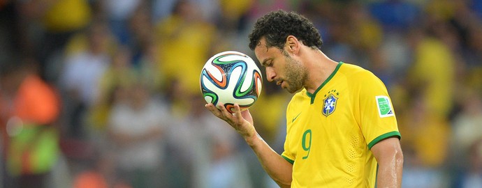 Fred Brasil x Alemanha (Foto: EFE) Fred Brasil x Alemanha (Foto: EFE)