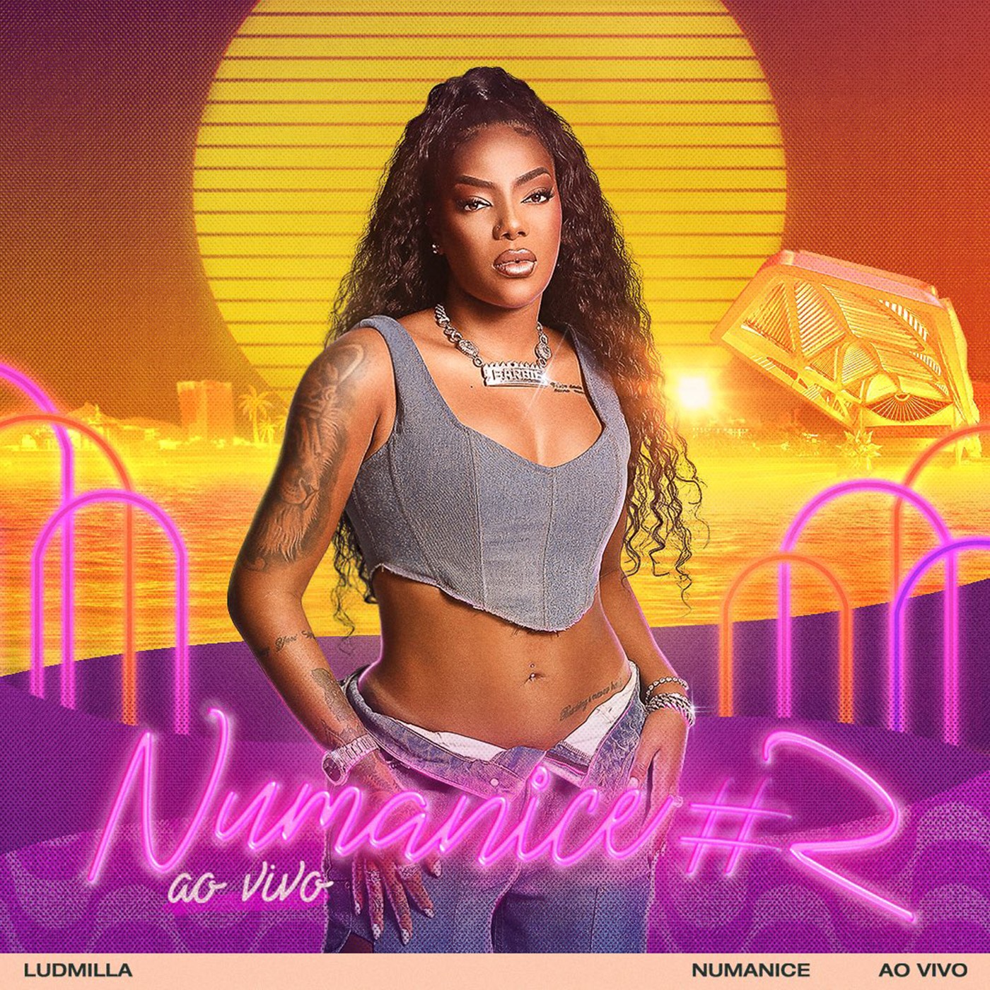 Ludmilla reúne Delacruz, Gabby Moura, Péricles, Prateado e Tá na Mente no álbum 'Numanice #2 ao vivo'