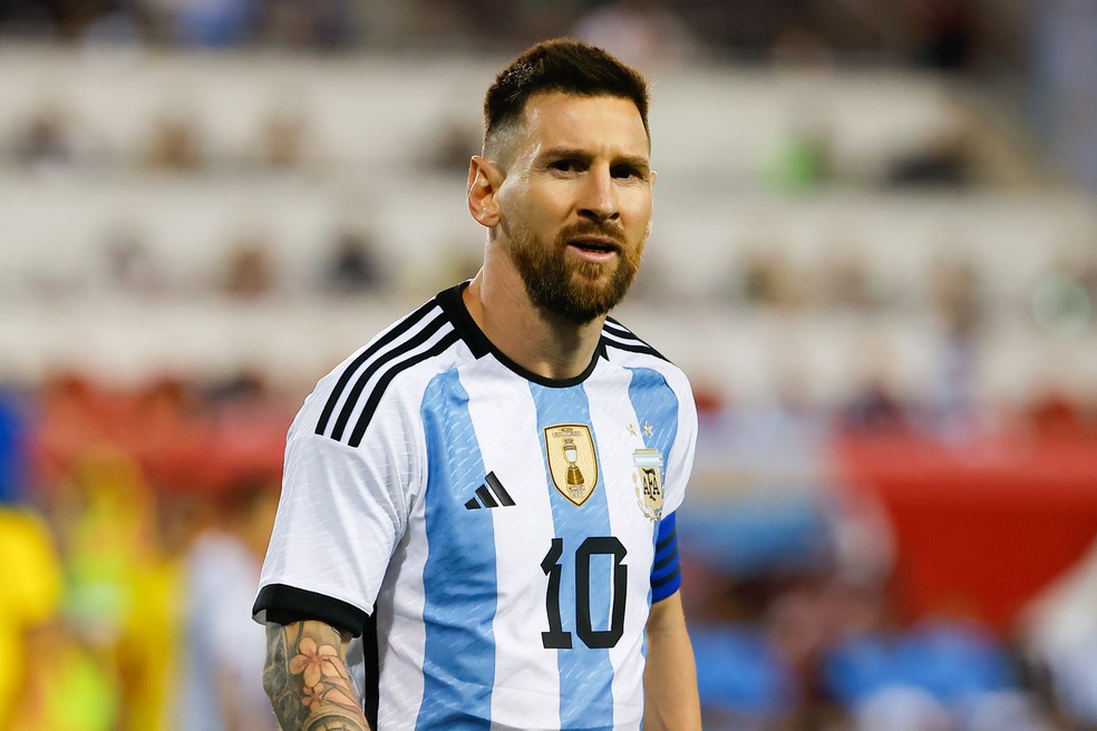 Messi tentará conquistar título mundial com a Argentina no Catar — Foto: Getty Images