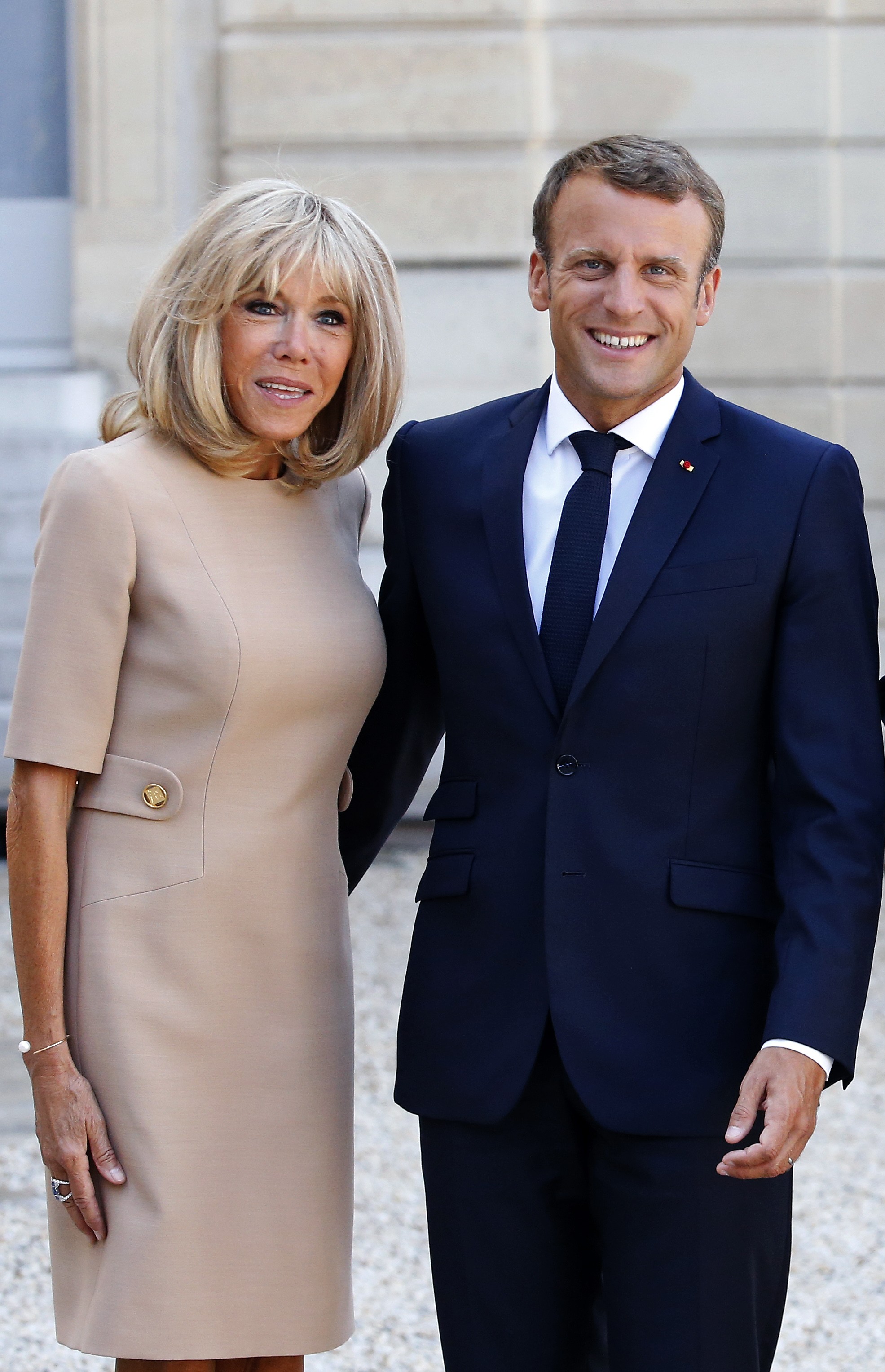 Brigitte e Emmanuel Macron (Foto: Getty Images)