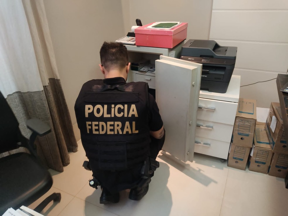 Operação Febre do Ouro em Rondônia — Foto: Divulgação/PF