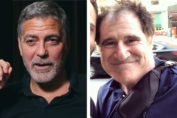 George Clooney e Richard Kind (Foto: Reprodução / Instagram)