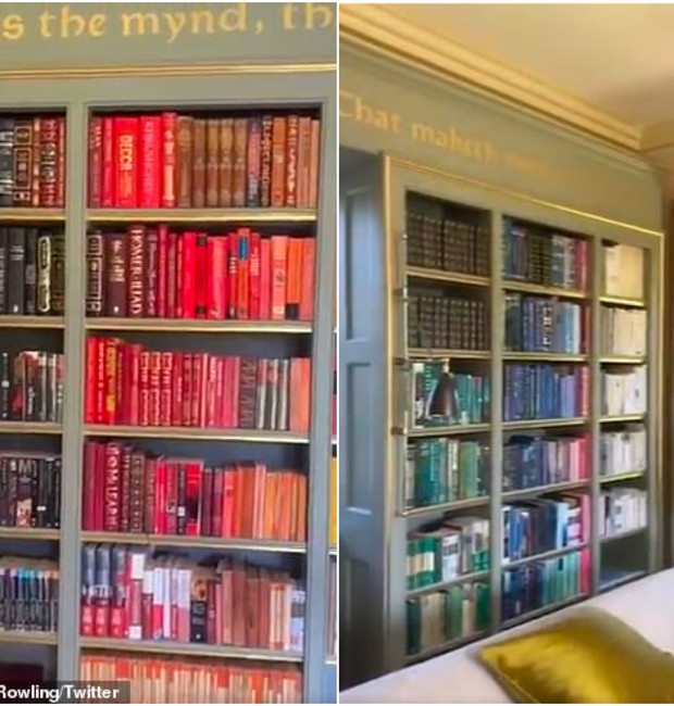 Biblioteca J.K Rowling (Foto: Reprodução / Twitter)