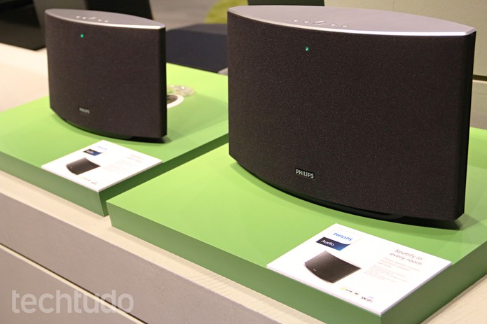Philips Spotify Multiroom Speakers (Foto: Fabrício Vitorino/TechTudo) Philips Spotify Multiroom Speakers (Foto: Fabrício Vitorino/TechTudo)