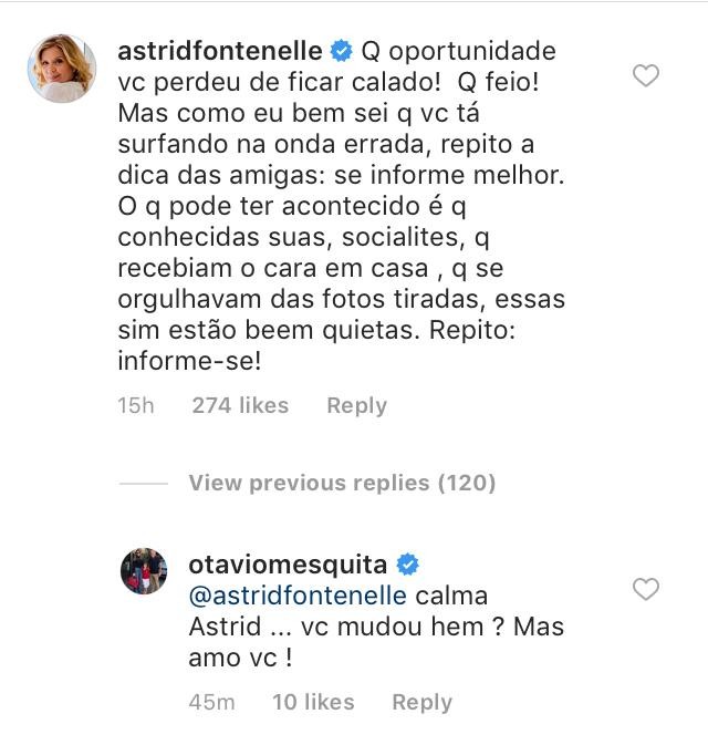 Famosas criticam Otávio Mesquita por comentário sobre caso João de Deus (Foto: Reprodução / Instagram)