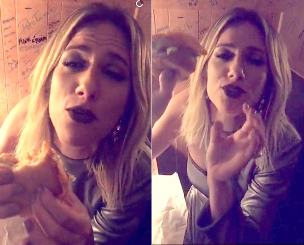 Giovanna Ewbank (Foto: Reprodução/Snapchat)