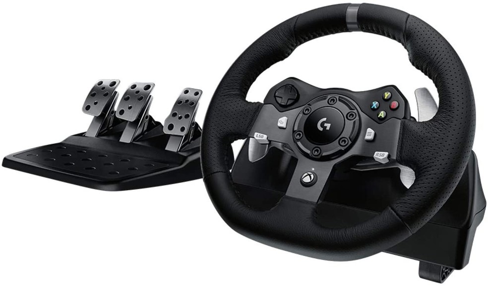 Logitech G920 é um volante voltado para Xbox — Foto: Reprodução/Logitech