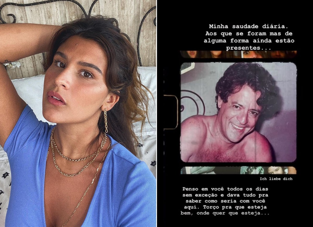Sofia Starling fala de Tom Veiga pai, Marcos Paulo (Foto: Reprodução / Instagram)