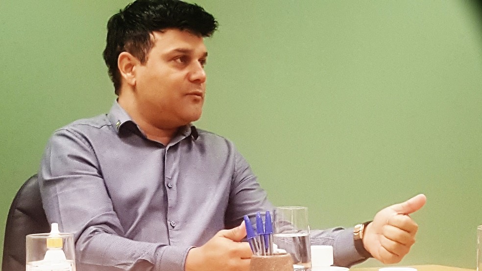 Adriano Luiz Martins, presidente da Associa&ccedil;&atilde;o Comercial de Mar&iacute;lia, anuncia o Connect Acim 2020 com muitas novidades &mdash; Foto: Arquivo ACIM