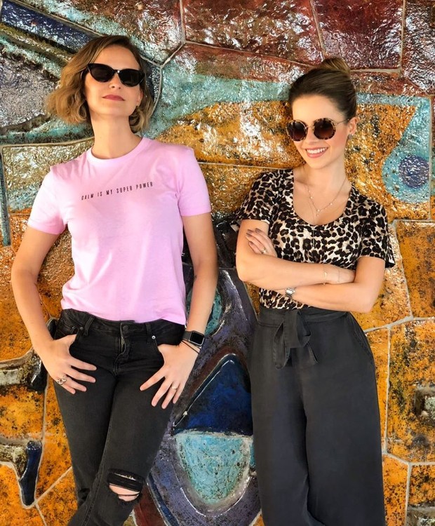 Fernanda Rodrigues e Sandy (Foto: Reprodução / Instagram)