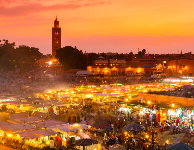 Marrakech, um dos destinos da volta ao mundo  (Foto: Reprodução)