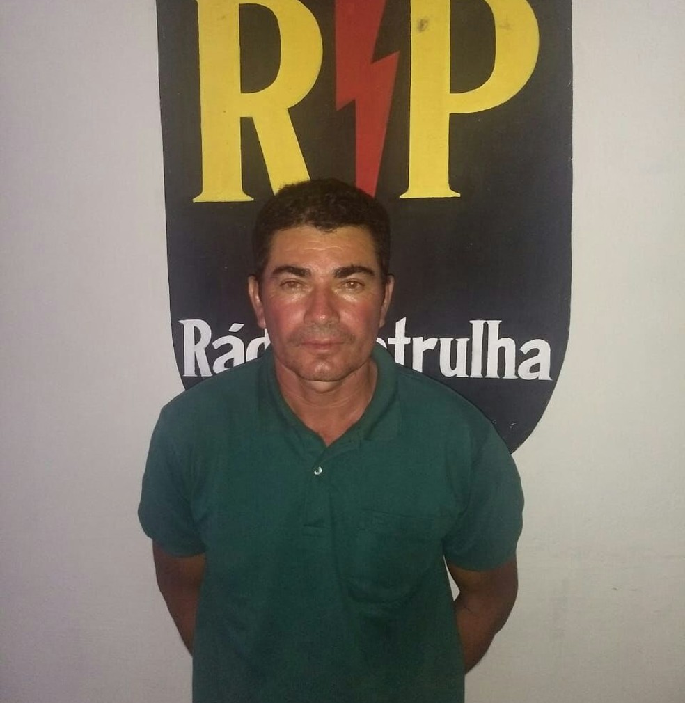 Marcondes Gomes da Silva, no dia em que foi preso no litoral potiguar — Foto: PM/Divulgação