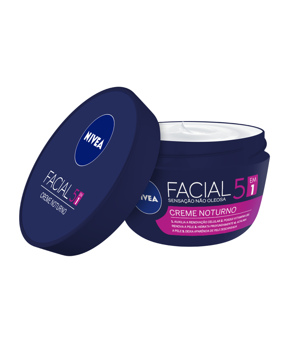 NIVEA CREME FACIAL NOTURNO 5 EM 1 (Foto: Divulgação)