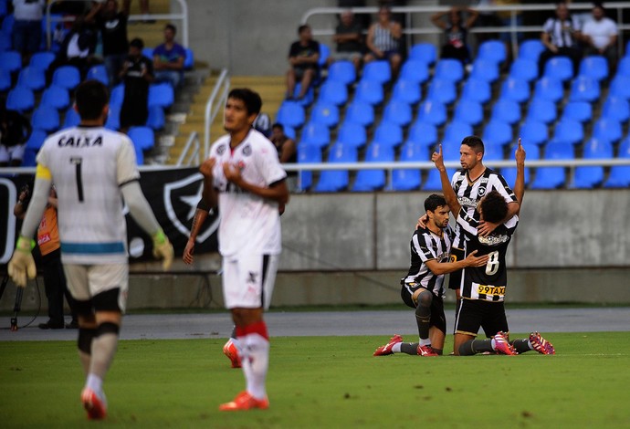 Botafogo x Vitória gol Willian Arão (Foto: Futura Press)