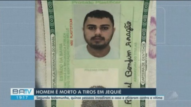 Homem é morto a tiros em Jequié; segundo testemunha quinze pessoas atiraram na vítima