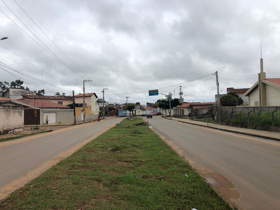 Local onde Antônio Felinto foi encontrado morto após discussão por estacionamento em Barbalha — Foto: Reprodução