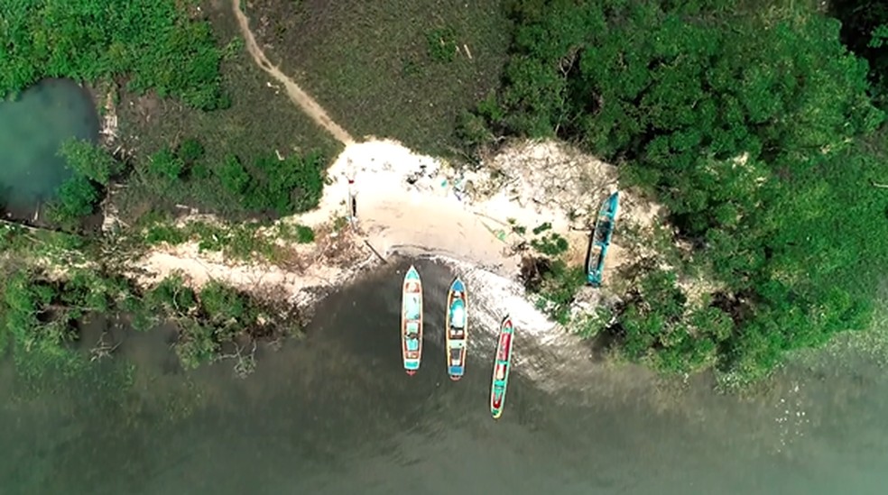 Comunidade do Maciel, em Pontal do Parané — Foto: Plug