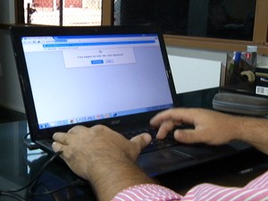 Provedores de internet têm prejuízos com problema na rede de fibra óptica (Foto: Reprodução/TV Tapajós)