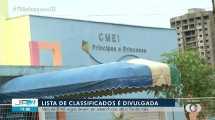 Já está disponível a lista de alunos novatos classificados para vagas em escolas de Palmas