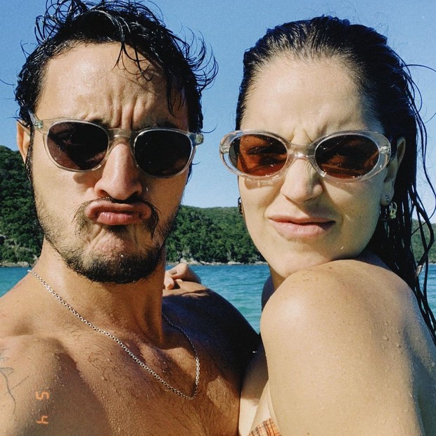 Allan Souza Lima e Nicole Rosemberg (Foto: Reprodução/Instagram)