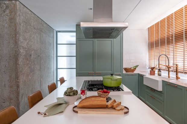  Cortinas para cozinha: 8 ideias para inovar na decoração (Foto:  Divulgação/Rafael Renzo)