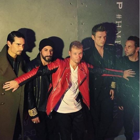 Backstreet Boys na Balmain para H&M (Foto: Reprodução/Instagram)
