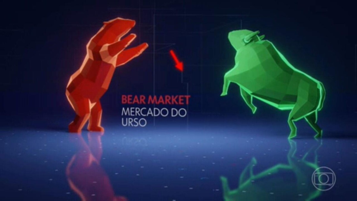 Aproximação do 'bear market', mercado do urso, muda estratégia de investidores no Brasil e no mundo