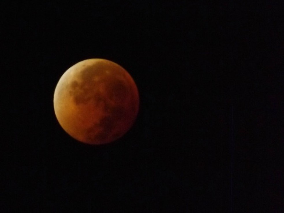Acreanos vÃ£o poder assistir 32% do eclipse desta terÃ§a-feira (2). â€” Foto: Walcimar JÃºnior/Arquivo pessoal