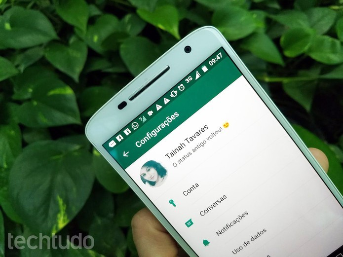Como Usar O Recado Do Whatsapp Antigo Status Esta De Volta Ao Android Dicas E Tutoriais Techtudo