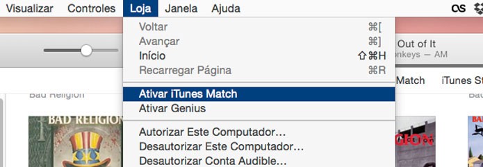 Ative o iTunes Match (Foto: Reprodu??o/Andr? Sugai)
