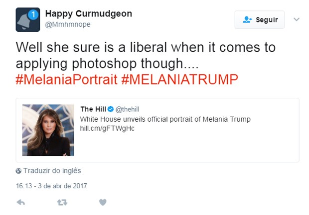 Melania Trump (Foto: Reprodução)