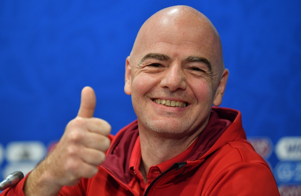 Gianni Infantino Copa do Mundo Moscou (Foto: Getty Images)