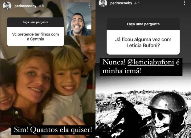 Pedro Scooby responde aos fãs (Foto: Reprodução/Instagram)