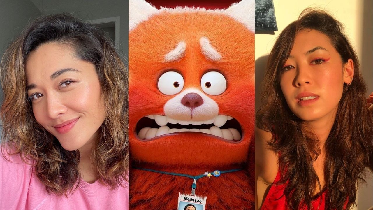 Juliana Sato e Ana Hikari falam sobre a falta de diversidade na versão brasileira do filme "Red - Crescer é uma fera"  (Foto: Reprodução/Instagram )